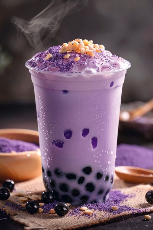 Purple Boba Tea